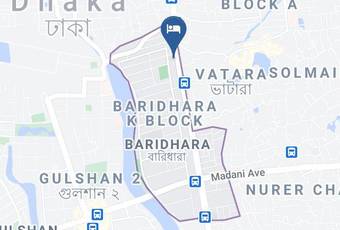 Days Hotel Dhaka Baridhara Map - Dhaka