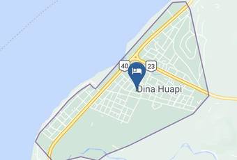 Departamento Cauquen Dina Huapi Rio Negro Mapa - Rio Negro - Pilcaniyeu