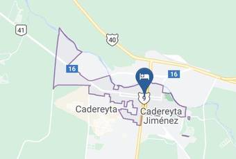 Departamentos Amueblados Mapa - Nuevo Leon - Cadereyta Jimenez