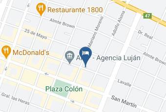 Departamentos Centricos Mapa - Buenos Aires Province - Lujan