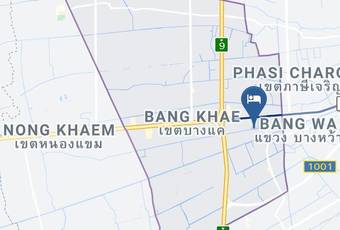 Diamond Sweet Hotel Map - Bangkok City - Bang Khae District