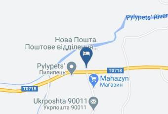 Did Pylyp Map - Zakarpattya - Mizhhirya Raion