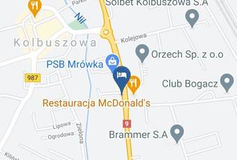 Dom Weselny I Hotel Dworek Map - Podkarpackie - Kolbuszowski