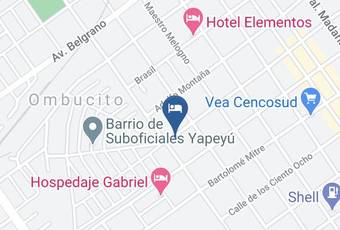 Don Bosco Apartamentos Kaart - Corrientes - Paso De Los Libres