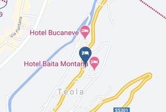 Hotel Duc De Rohan Carta Geografica - Lombardy - Sondrio