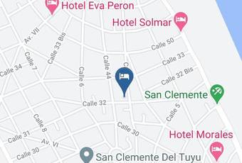 Duplex San Clemente Mapa - Buenos Aires Province - Mar Del Tuyu