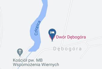 Dwor Debogora Map - Wielkopolskie - Czarnkowsko Trzcianecki