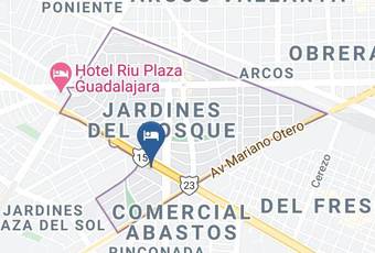 Eco Hotel Guadalajara Expo Mapa - Jalisco - Guadalajara