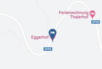Eggerhof Carta Geografica - Trentino Alto Adige - Bolzano