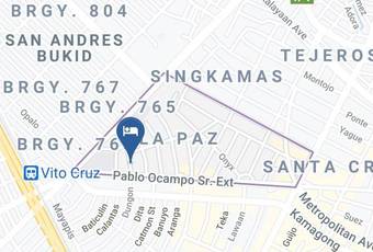 Ervoruto Hostel Map - National Capital Region - Metro Manila