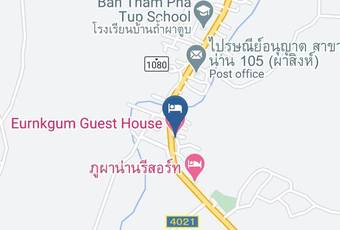 Eurnkgum Guest House Hotel Carta Geografica - Nan - Amphoe Mueang Nan