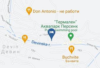 Evridika Spa Hotel Map - Smolyan - Devin