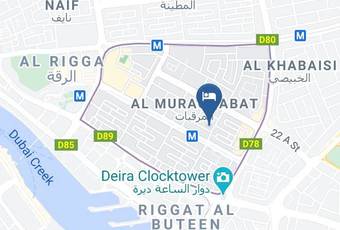 Excelsior Hotel Downtown Dubai Map - Dubai