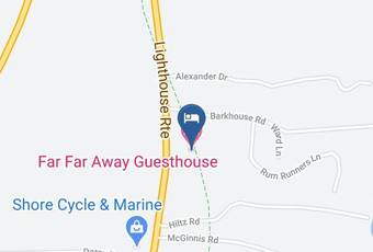 Far Far Away Guesthouse Map - Nova Scotia - Lunenburg