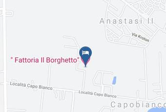 Fattoria Il Borghetto Carta Geografica - Calabria - Crotone