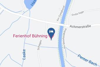 Ferienhof Buhning Karte - Lower Saxony - Osnabruck