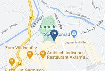 Ferienwohnungen Am Kurpark Karte - Bavaria - Garmisch Partenkirchen