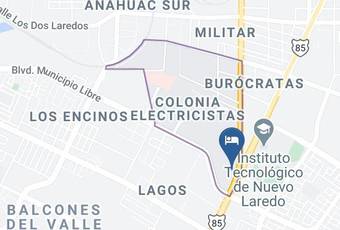 Fiesta Inn Nuevo Laredo Mapa - Tamaulipas - Nuevo Laredo