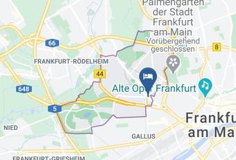 Fleming\'s Hotel Frankfurt Hamburger Allee Karte - Hesse - Frankfurt Am Main