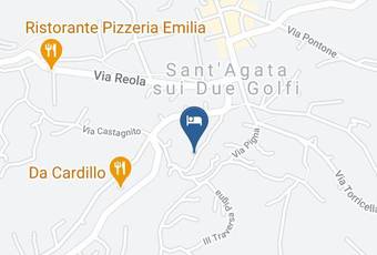 Fondo Santa Lucia Carta Geografica - Campania - Naples