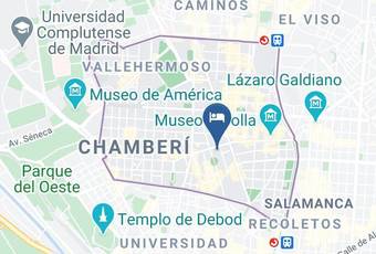 For You Rentals Plaza Olavide Apartment Carta Geografica - Community Of Madrid - Madrid