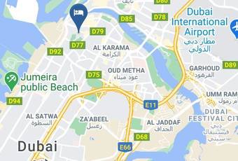Fortune Grand Hotel Apartments Map - Dubai