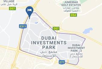 Fortune Park Hotel Dubai Investment Park Map - Dubai