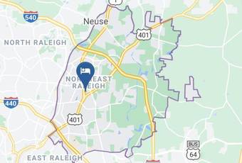 Four Points By Sheraton Raleigh North Map - North Carolina - Wake