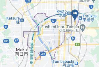 Framboise Kyoto Hotel De Charme Mapa
 - Kyoto Pref - Kyoto City Minami Ward