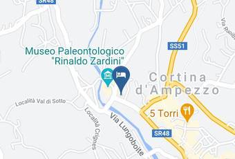 Franceschi Park Hotel Carta Geografica - Veneto - Belluno