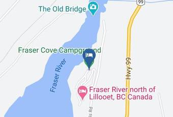 Fraser Cove Campground Ltd Map - British Columbia - Squamish Lillooet