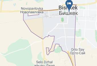 Friend\'s Guest House Bishkek Map - Bishkek