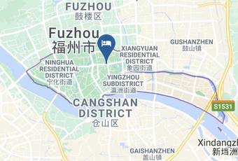 Fuzhou Love Home Hotel Apartment Map - Fujian - Fuzhou