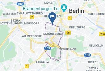 Gaijin Hotel & Apartments Berlin Karte - Berlin - Stadt Berlin