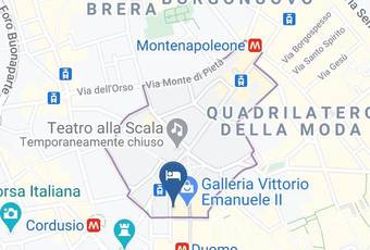 Galleria Vik Milano Hotel Carta Geografica - Lombardy - Milan