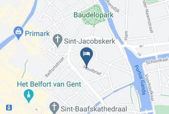 Ganda Rooms & Suites Kaart - Flemish Region - East Flanders