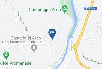 Garden Hotel Garni Carta Geografica - Trentino Alto Adige - Trento