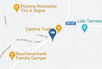 Garni Erika Carta Geografica - Trentino Alto Adige - Bolzano