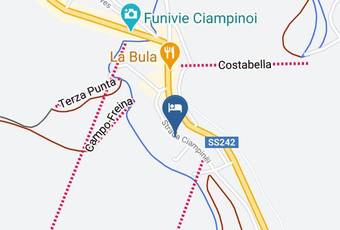 Garni\' Sayonara Di Bernardi Lucia & Co S A S Carta Geografica - Trentino Alto Adige - Bolzano