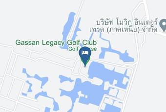 Gassan Legacy Golf Club Lamphun Map - Lamphun - Amphoe Ban Thi