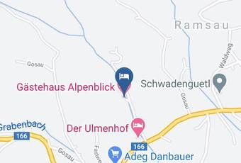 Gastehaus Alpenblick Karte - Upper Austria - Gmunden