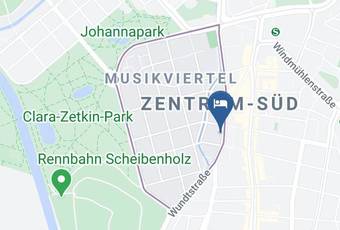 Gastehaus Andante Karte - Saxony - Leipzig