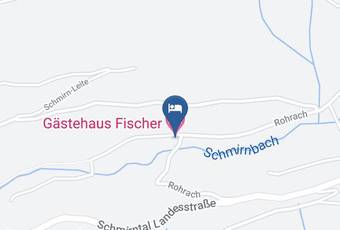 Gastehaus Fischer Karte - Tyrol - Innsbruck Land