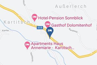 Gastehaus Klein Kartitsch Karte - Tyrol - Lienz