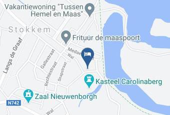 Gastenkamers Op De Wal Kaart - Flemish Region - Limburg