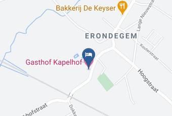 Gasthof Kapelhof Kaart - Flemish Region - East Flanders