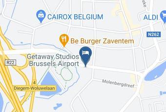Getaway Studios Brussels Airport Kaart - Flemish Region - Flemish Brabant