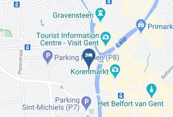 Ghent Marriott Hotel Kaart - Flemish Region - East Flanders