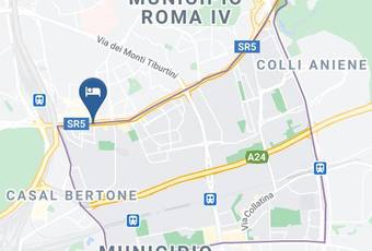 Girasole Weekend Carta Geografica - Latium - Rome