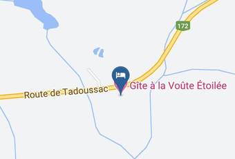 Gite A La Voute Etoilee Map - Quebec - Le Saguenay Et Son Fjord
